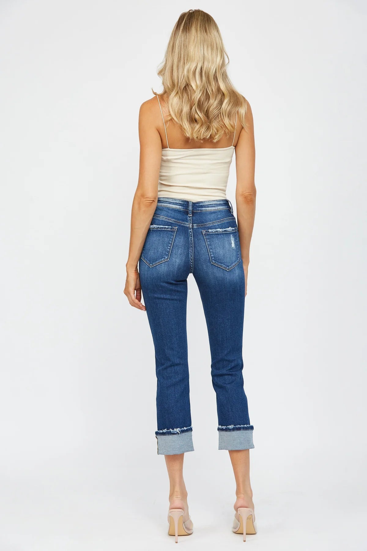 The Willow Mid Rise Straight Jeans