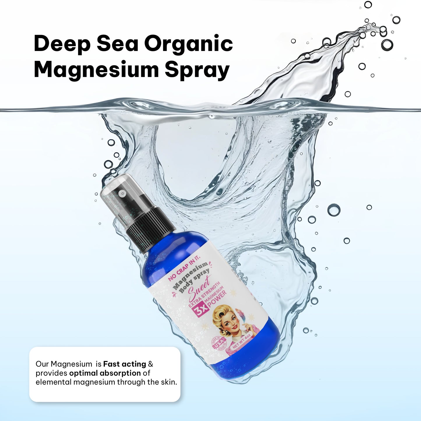 Magnesium Spray for Body Odor (PRE-ORDER)