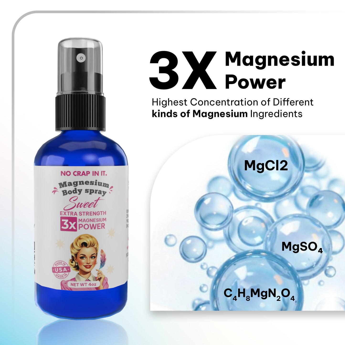 Magnesium Spray for Body Odor (PRE-ORDER)