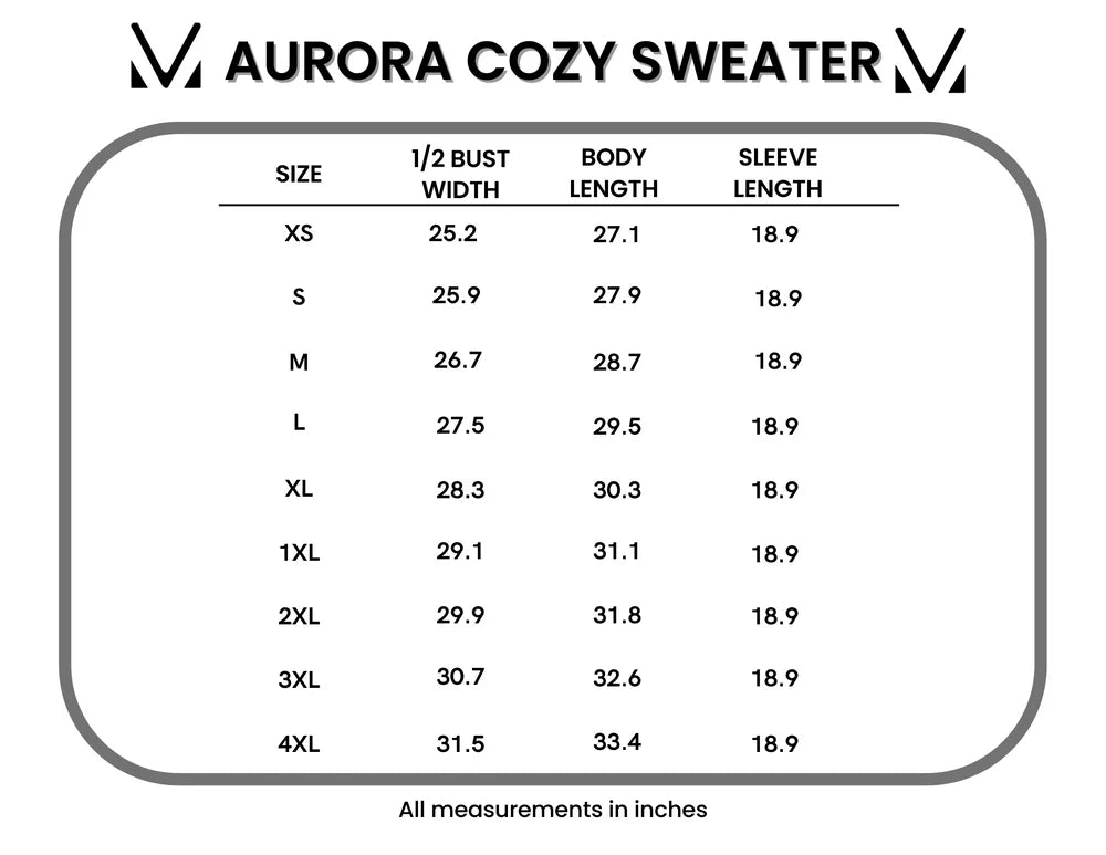 Aurora Cozy Sweater - 3 Colors