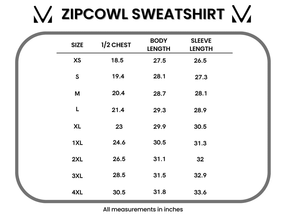 Classic Zoey ZipCowl Sweatshirt - 3 Patterns