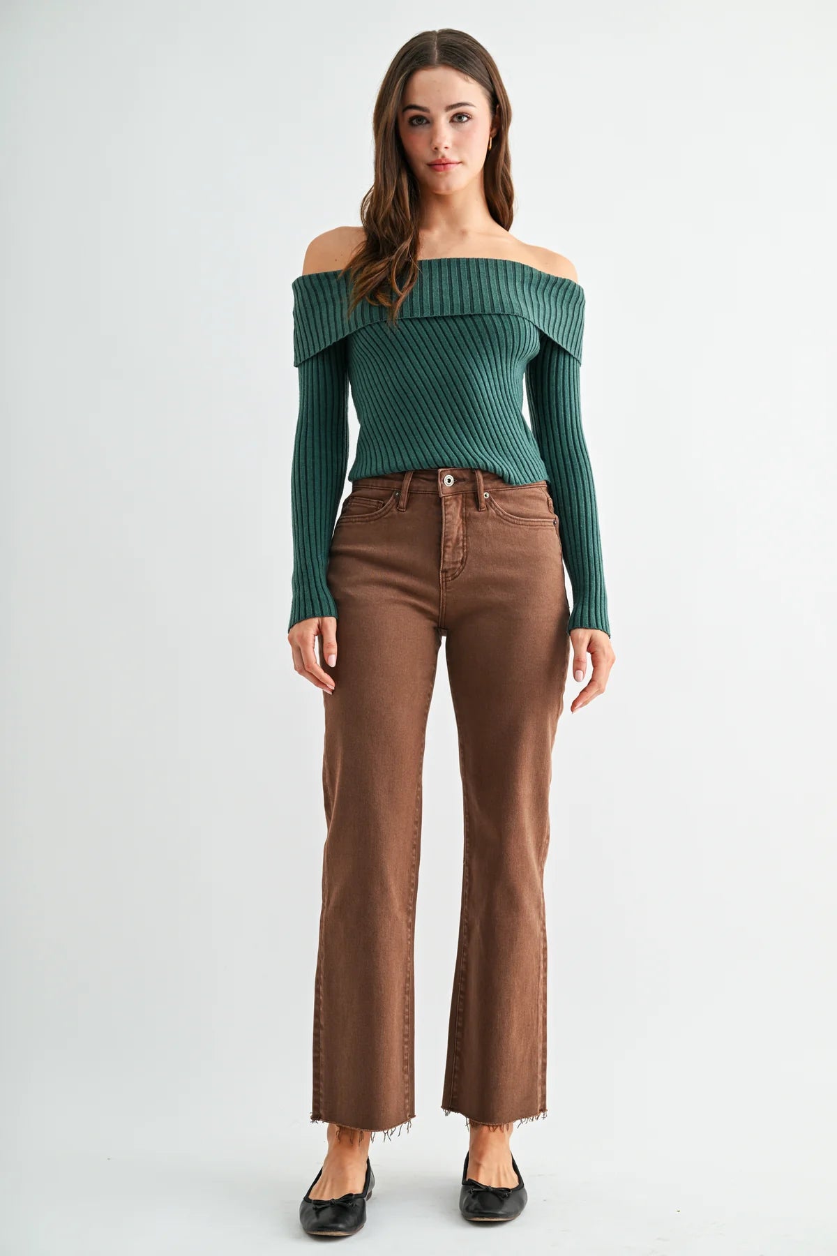 The Charlotte Straight Ankle Jeans