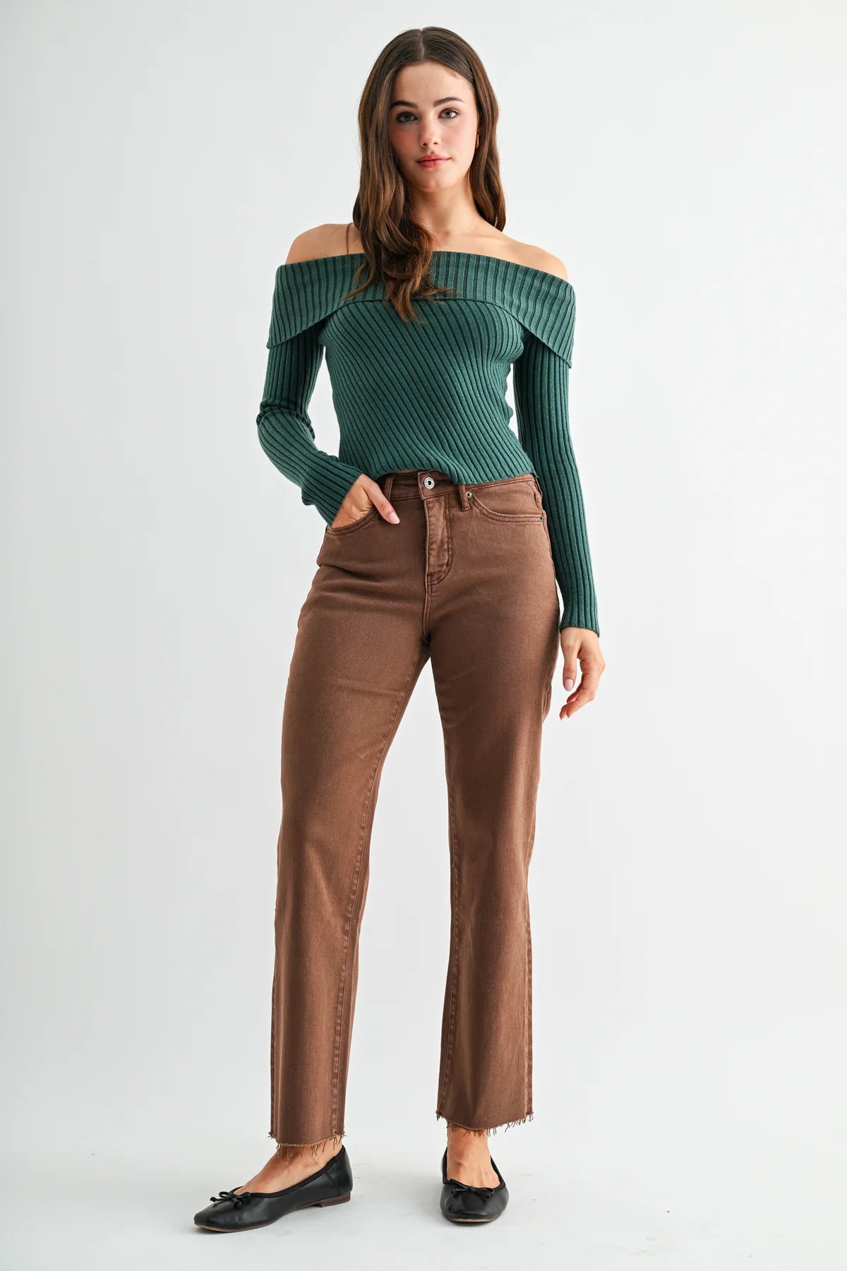 The Charlotte Straight Ankle Jeans