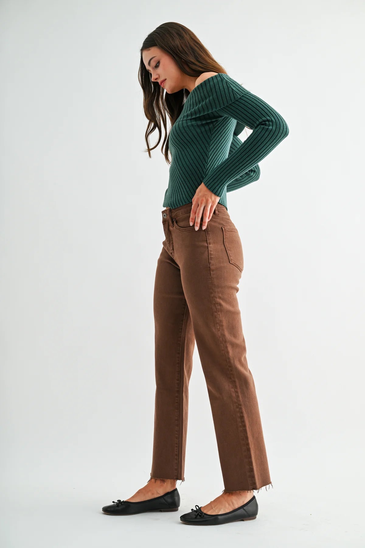 The Charlotte Straight Ankle Jeans