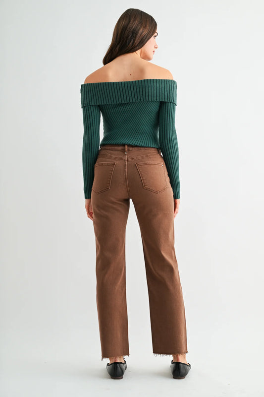 The Charlotte Straight Ankle Jeans
