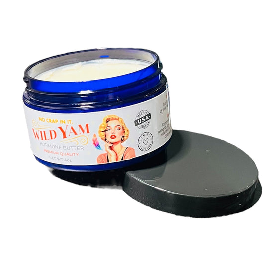 Wild Yam Butter - Hormone Balancing Relief - 4oz (PRE-ORDER)