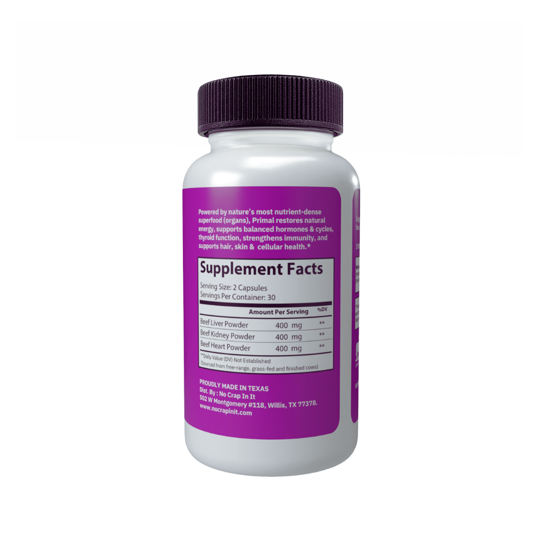 Primal Super Blend Supplement (PRE-ORDER)
