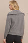 Luxe Funnel Neck Zip Cardigan