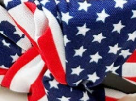 Patriotic Twisted  Headband