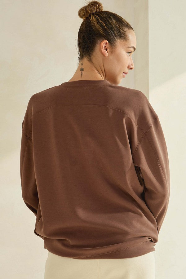 Sofie Soft Oversized Pocket Top