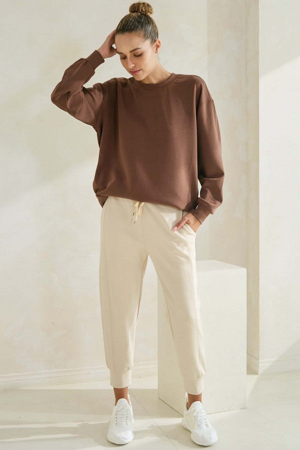 Sofie Soft Oversized Pocket Top