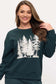 Frosted Pines Graphic Pullover