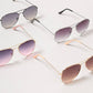 Pastel Tinted Aviator Sunglasses