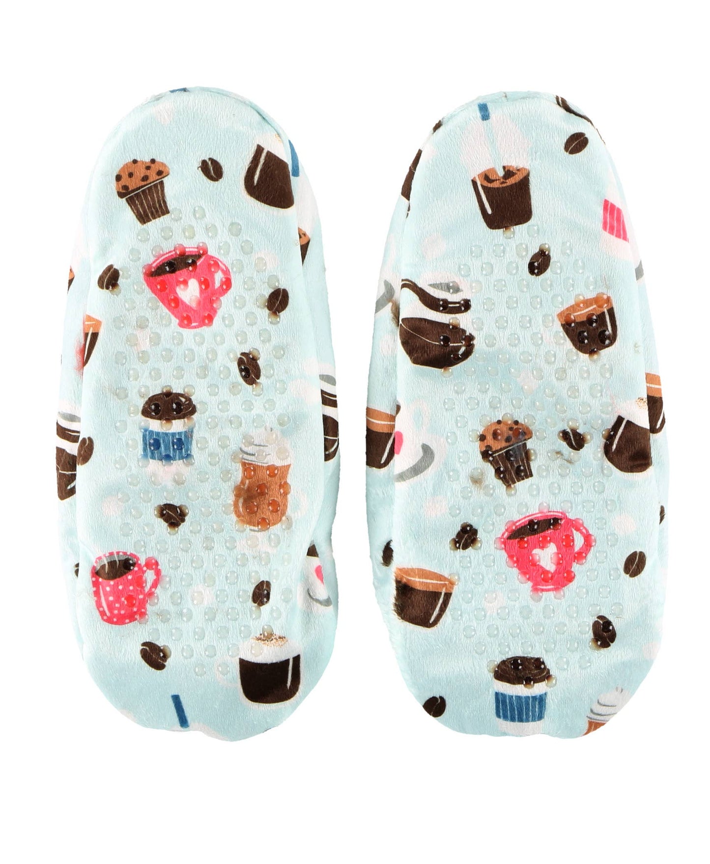 Coffee First Fuzzy Feet: L/XL