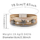Sandy Shores Bohemian Leather Bracelet (Multiple Colors)