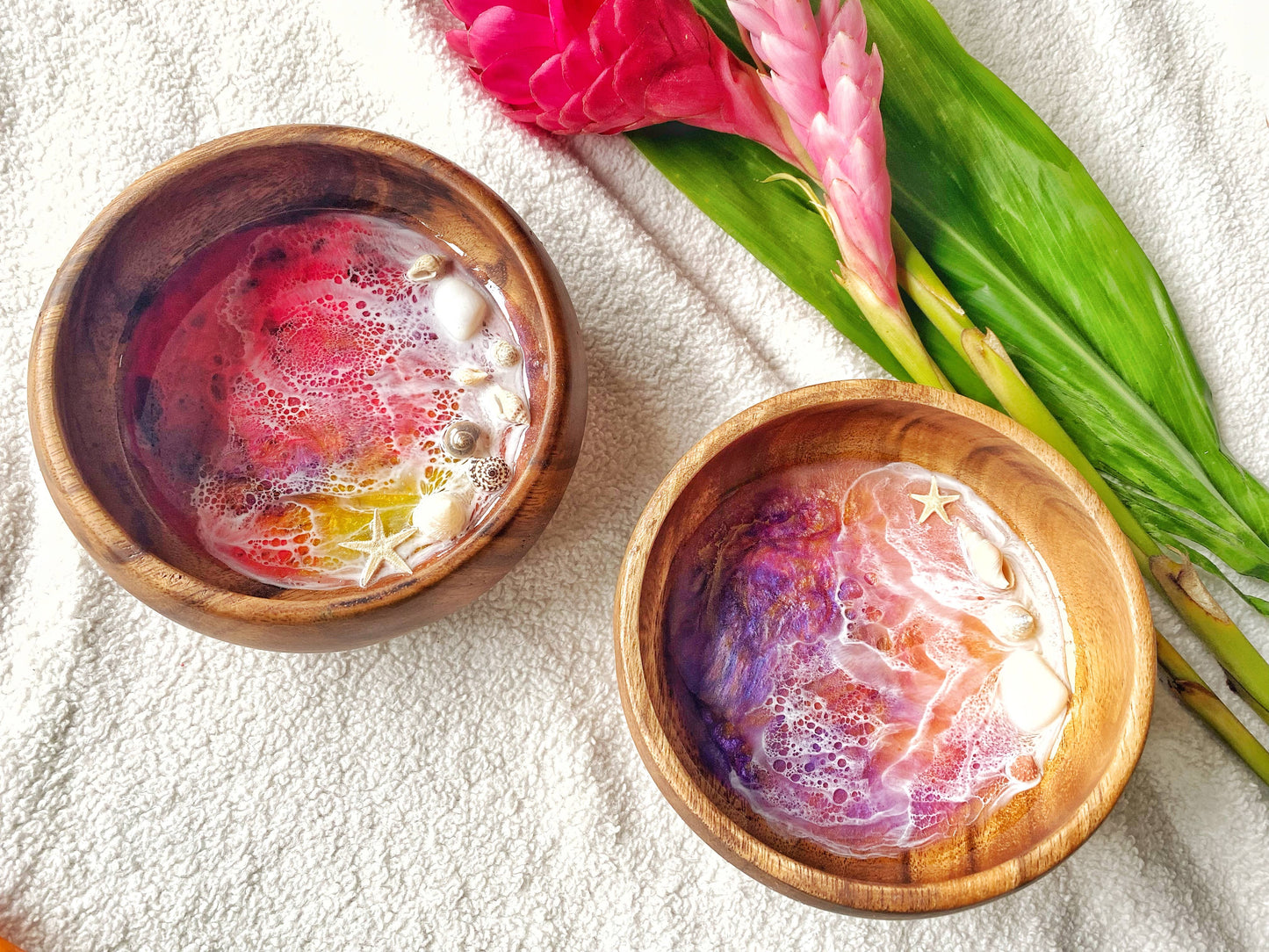 Hawaiian Sunset Ocean Trinket Dish