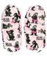 Bear in the AM Pink Fuzzy Feet: L/XL