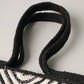 Tribal Aztec Shoulder Tote Canvas Bag (Black)