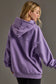 Purple Panache Hooded Sweatshirt