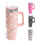 Paw Prints Patterned 40oz Tumbler with Handle