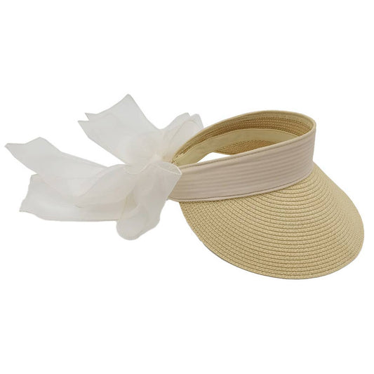 Wide Banded Visor with Bow Back