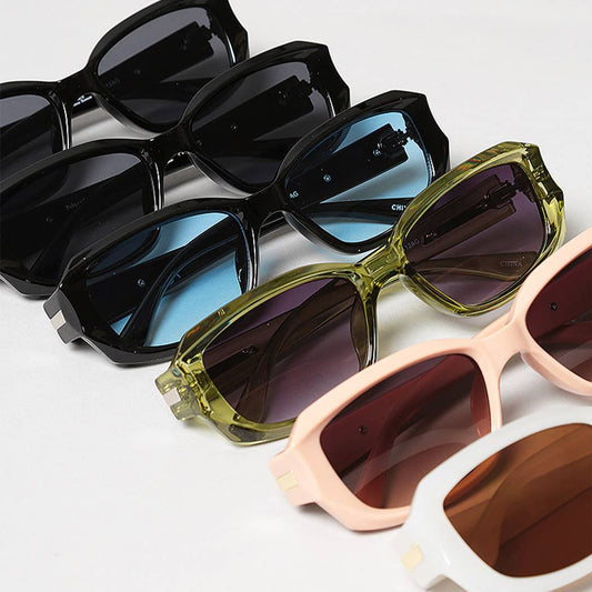 Classic Rectangular Frame Sunglasses