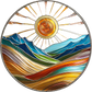 Vibrant Acrylic Sun Catchers