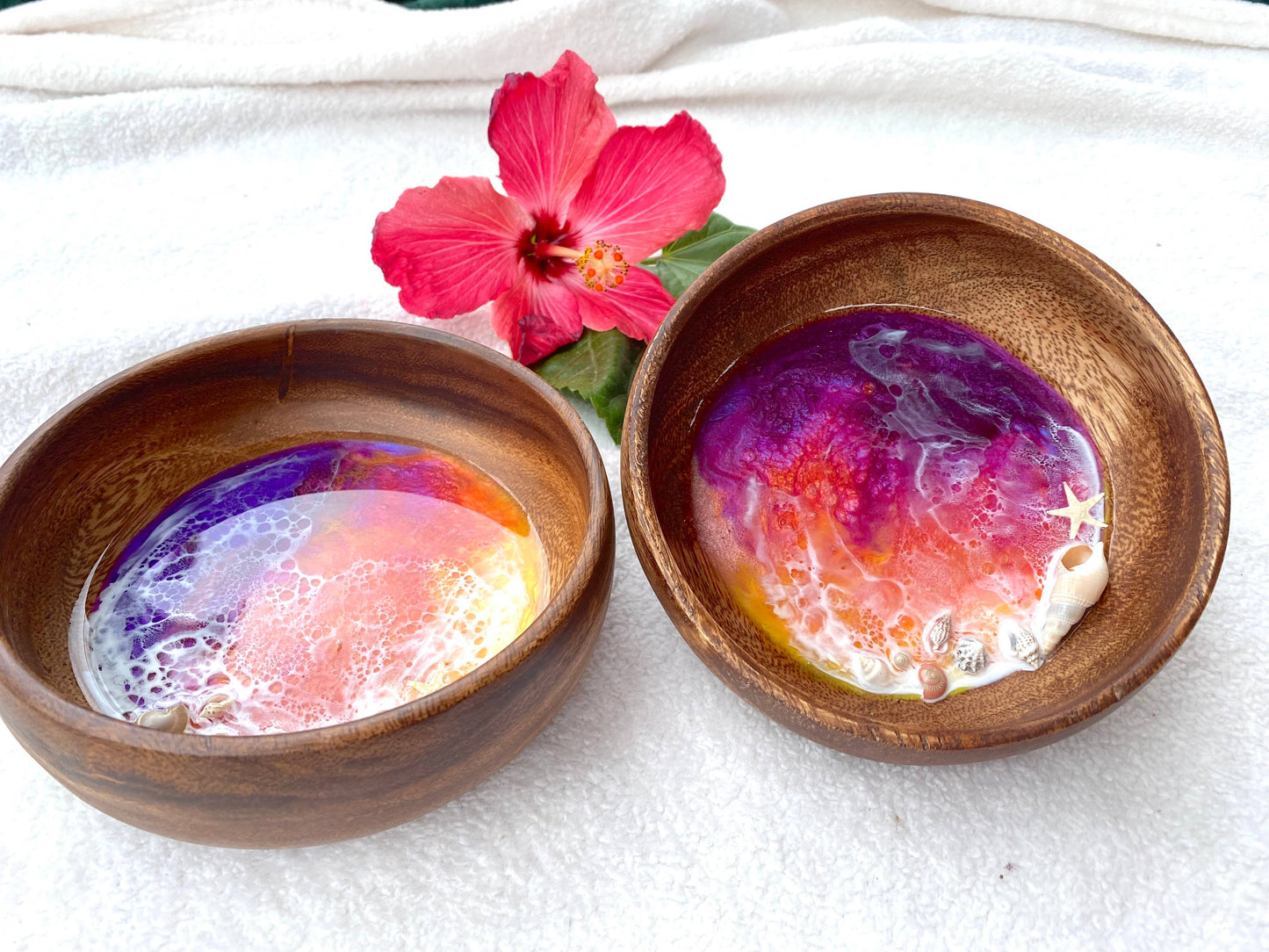 Hawaiian Sunset Ocean Trinket Dish