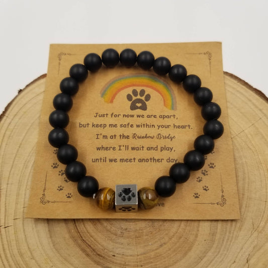 Love & Paw Prints Bracelet 🌈