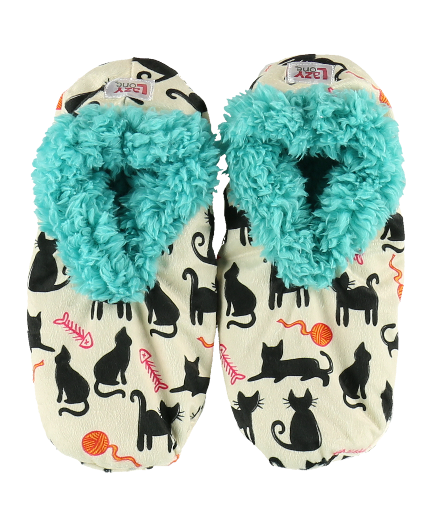 Cat Nap Fuzzy Feet Blue: L/XL