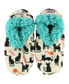 Cat Nap Fuzzy Feet Blue: L/XL