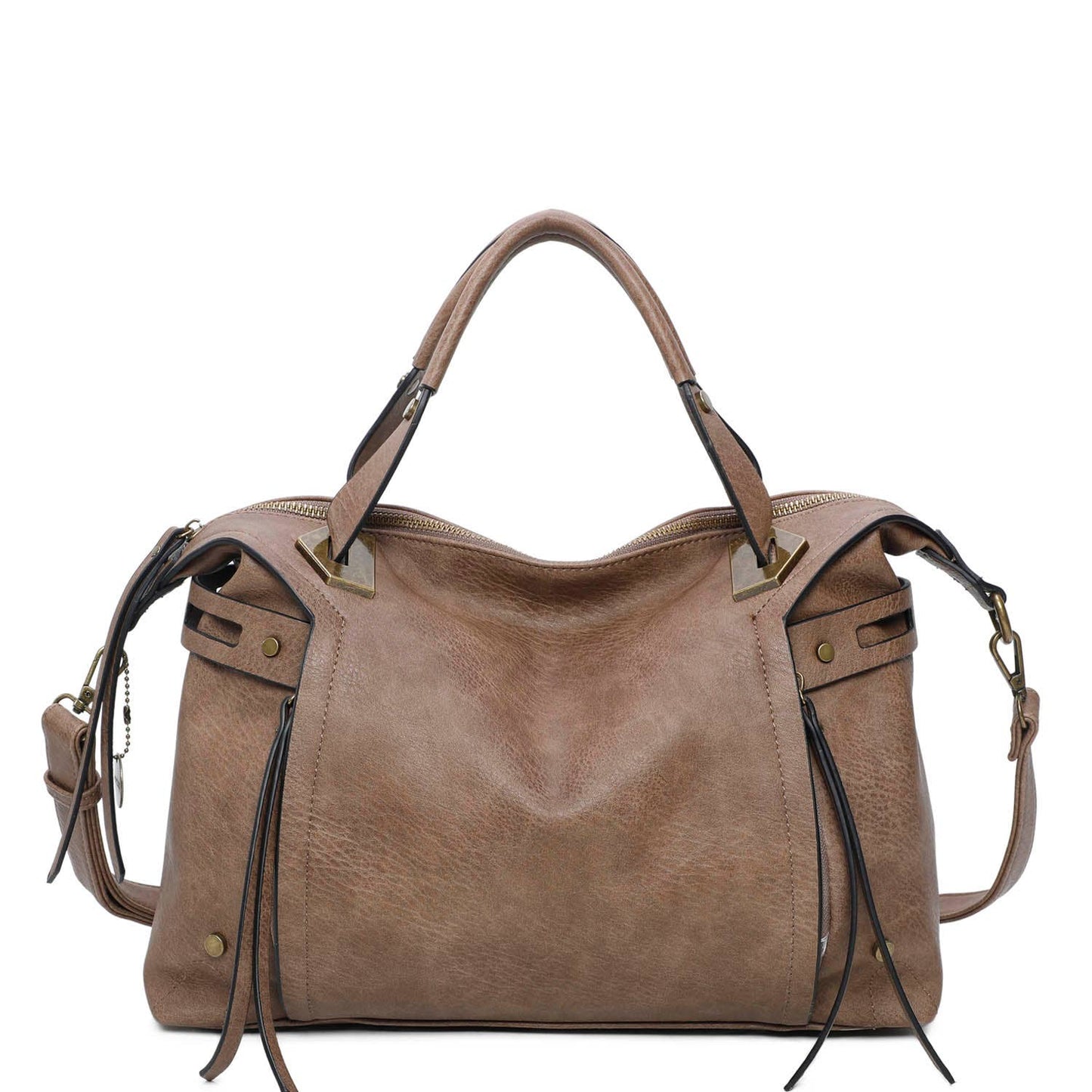 The Ali Satchel: Shiitake Brown