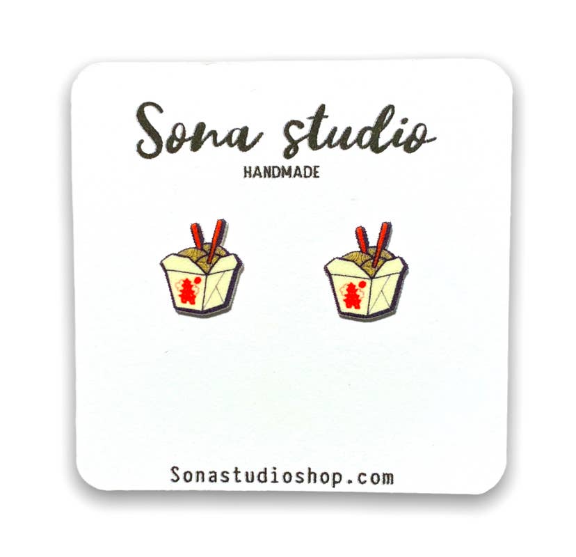 Chinese Takout Earrings